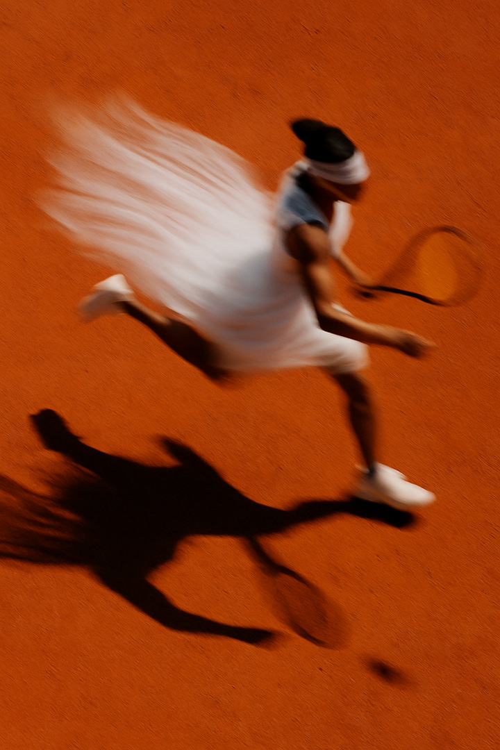 Motion blur runner
